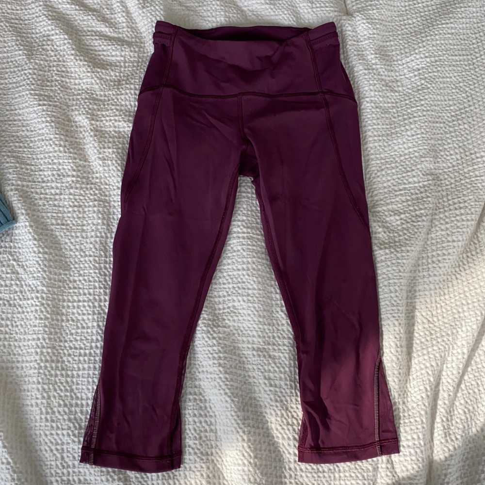 Lulu lemon leggings cropped
